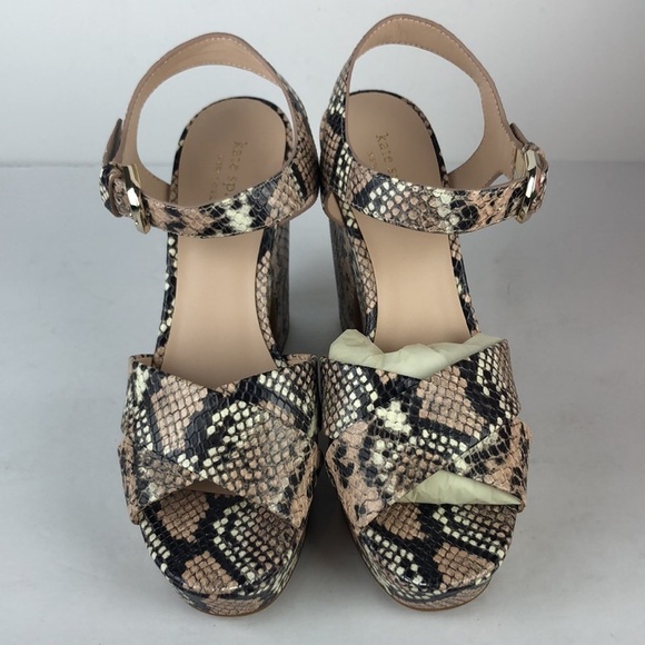 NEW Kate Spade Chic Grace Platform Stiletto Heels Sandals 8 - Picture 4 of 12